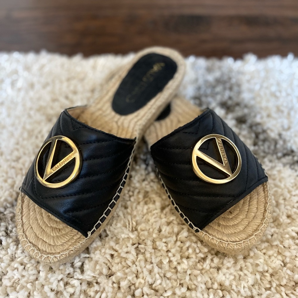 Valentino by Mario Valentino Espadrille Slides